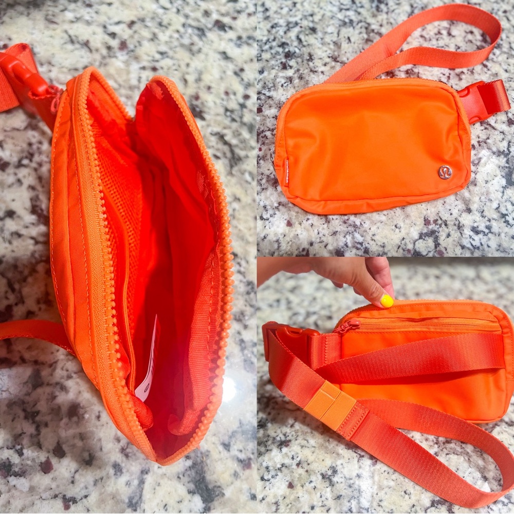 Luulemon Athletica Unisex Orange Everywhere Belt Bag L1